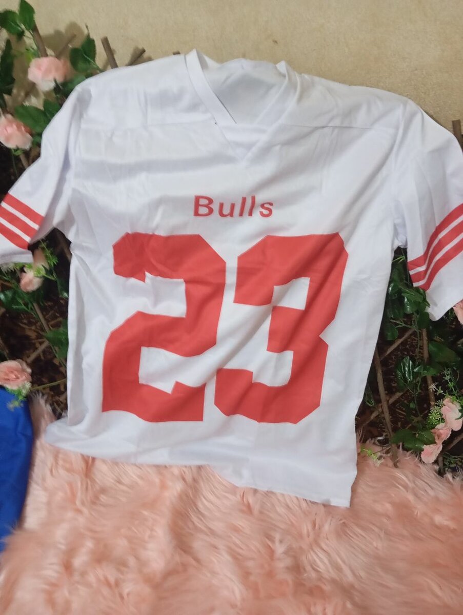 Maillot Sport Blanc Bulls 23