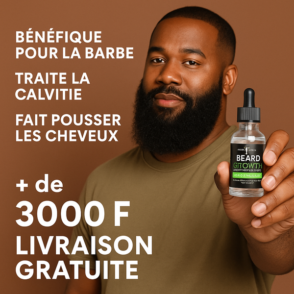 Huile Croissance Barbe