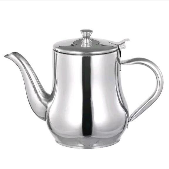 Théière inox 2L élégante