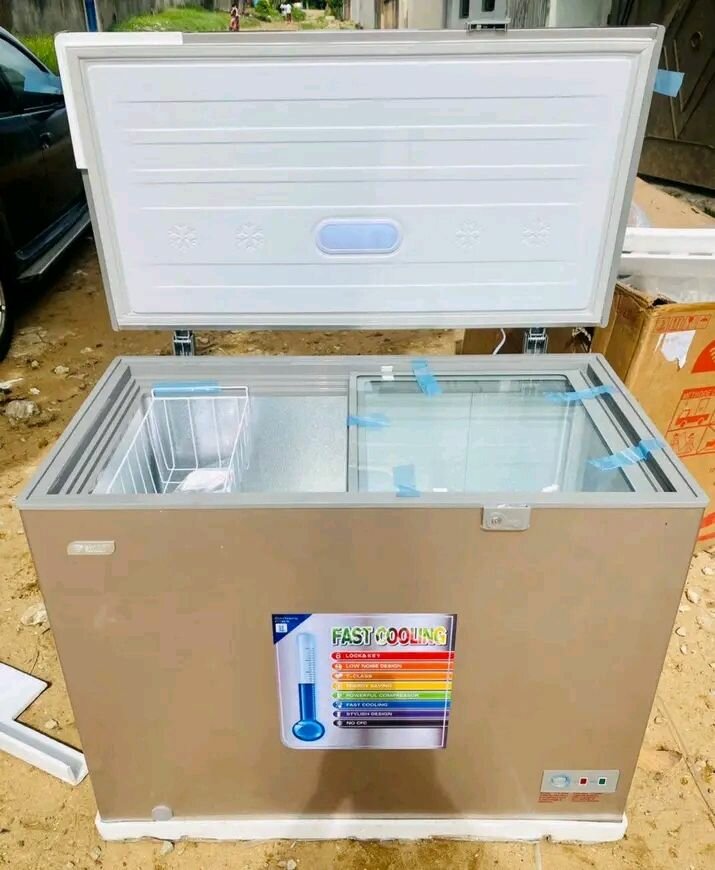 Congélateur rapide et spacieux