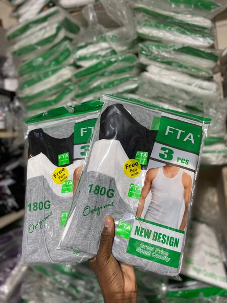 2 paquets de 3 lot de debardeu