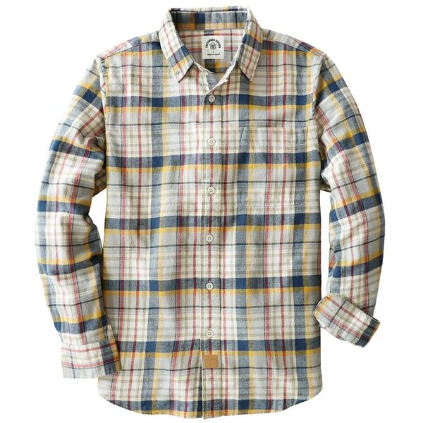 Checked flannel shirts