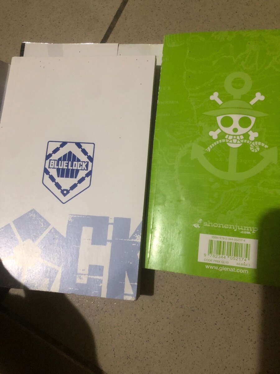 MANGA BLUE LOCK ET ONE PIECE