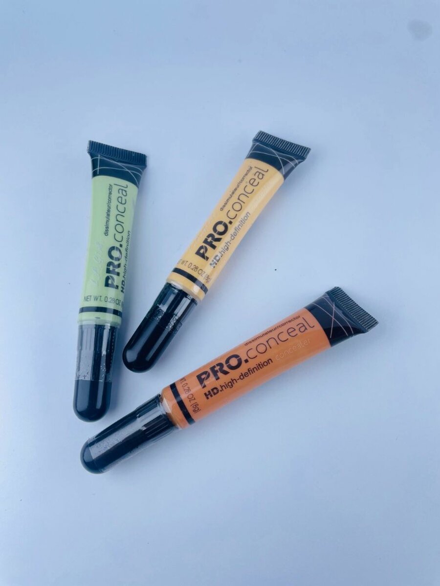 LA Girl Pro Conceal HD High Definition Concealer 3 pcs Orang