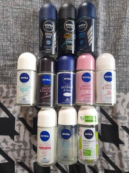 Déodorants Nivea pour hommes et femmes