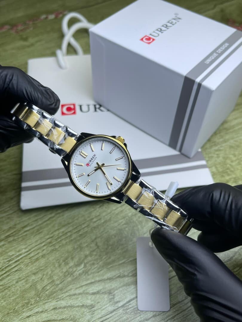 Montres élégantes Curren acier inoxydable