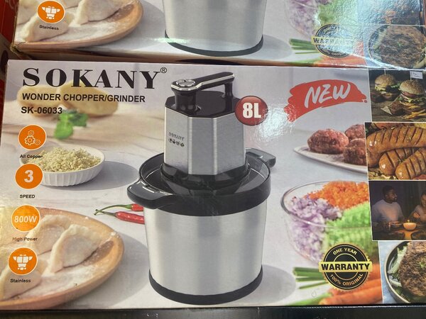 SOKANY 8L Wonder Chopper/Grinder