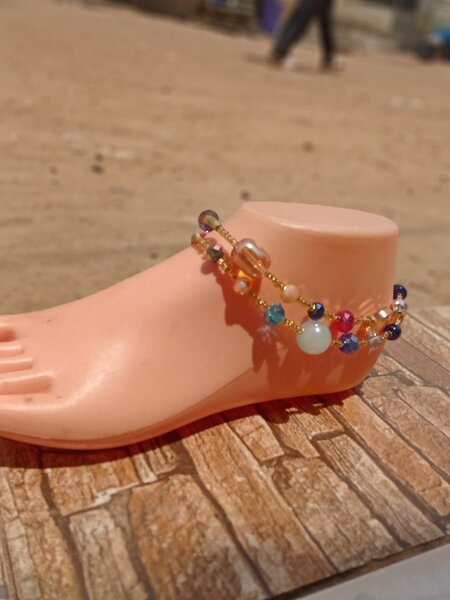 Customized wrist beads and anklets