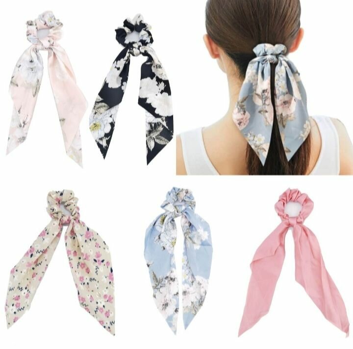 Satin, Velvet, Skinny and With Ribbons Hair Ties