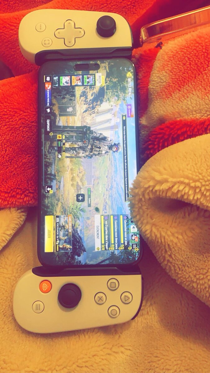 Manette de jeu mobile