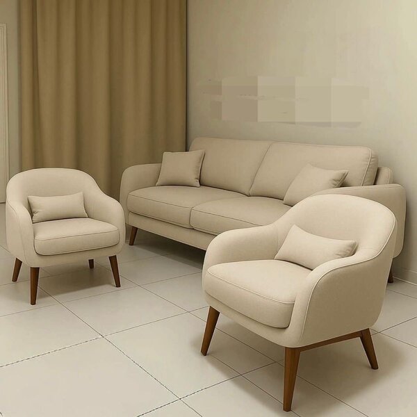 Canapé et fauteuils élégants