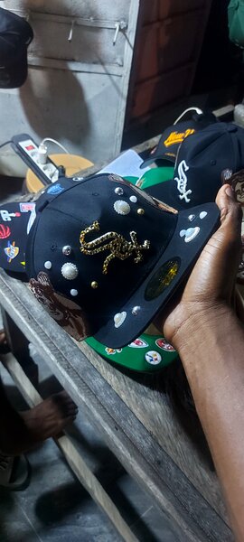 Casquette Snapback Strass
