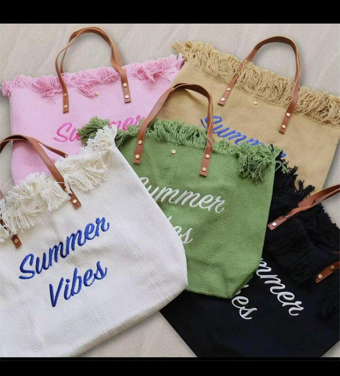 Sacs Cabas Été Frangés