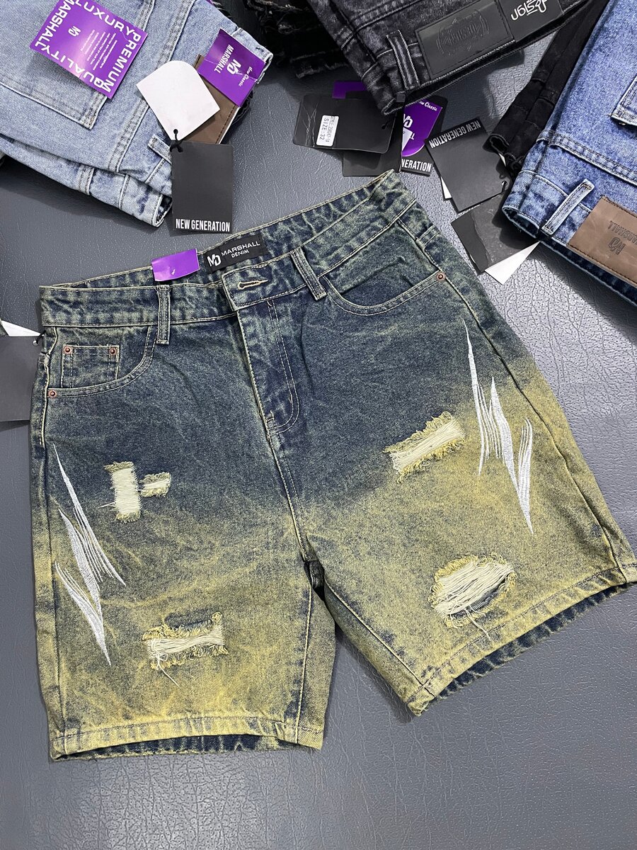 Shorts en jean décontractés