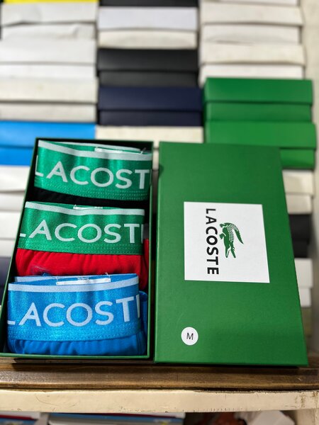 Boxer Lacoste Homme - 3 Pièces