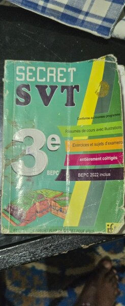 Livre SVT 3e BEPC