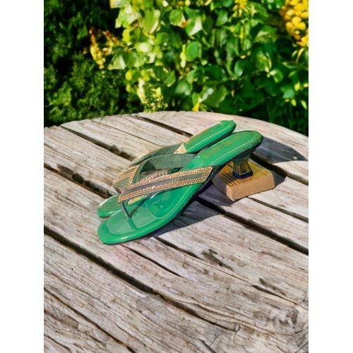 wisteria Beautiful Green Heeled Sandals