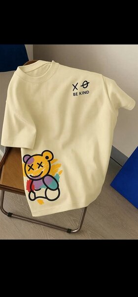 T-shirts oversized 100% coton