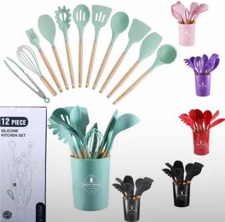 Silicone spoon sets( free delivery)