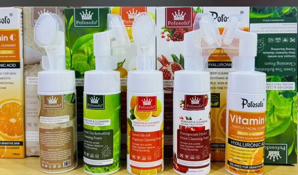 Mousse nettoyante au thé vert