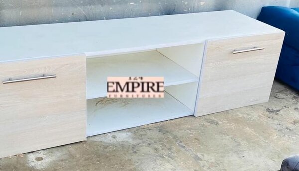 White TV stand