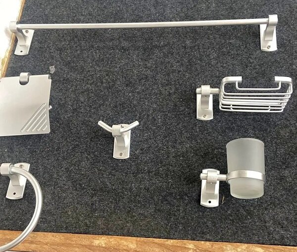 Stylish Bathroom Accessory Set