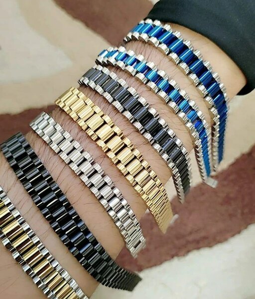 Bracelets élégants en acier inoxydable