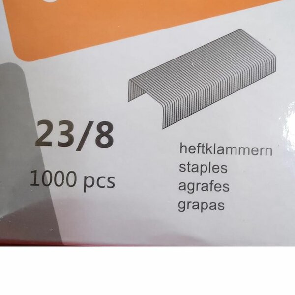 Agrafes Jiliang 23/8 – 1000 pièces