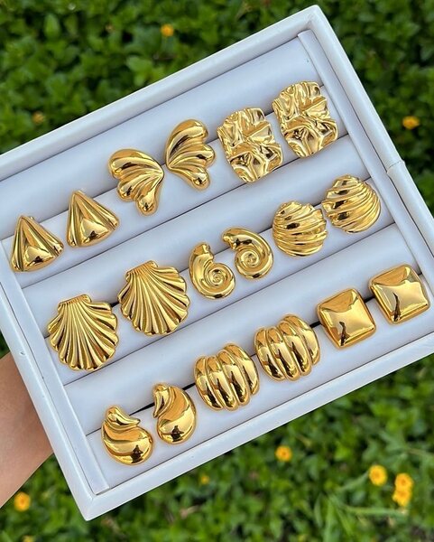 Bracelet et boucles doreilles