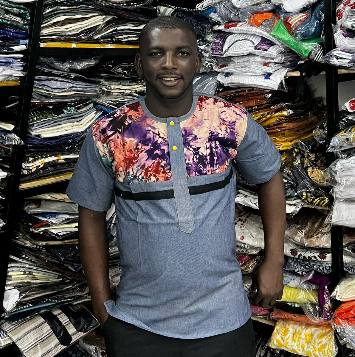 Chemise Dashiki Moderne