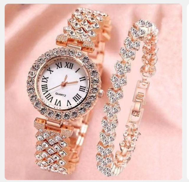 Montre Femme Strass Éclatant