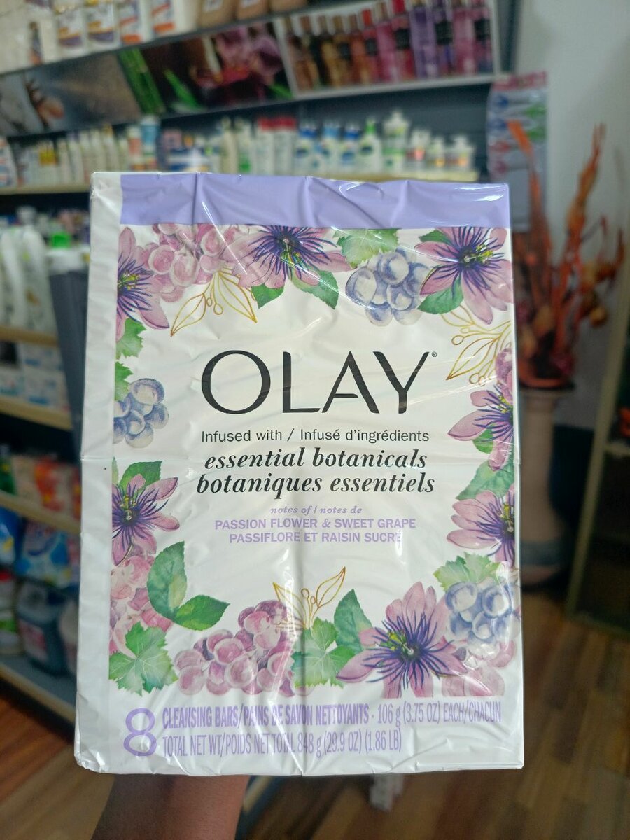 Olay Infused With Essential Botanicals Bar Soap - 8x106g