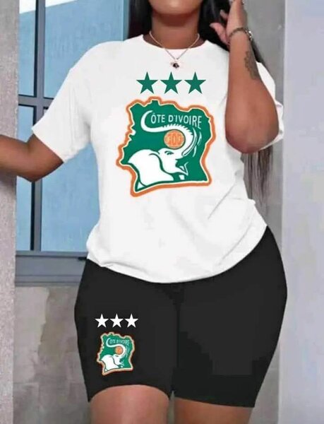 Ensemble Côte d'Ivoire Femme