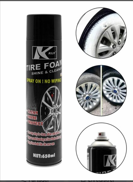 Mousse Nettoyante Pneus 650ml