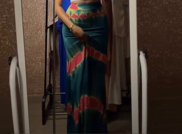 Jupe longue dempé bohème