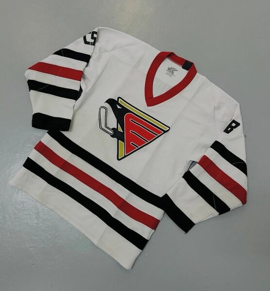 Maillot de hockey blanc stylé