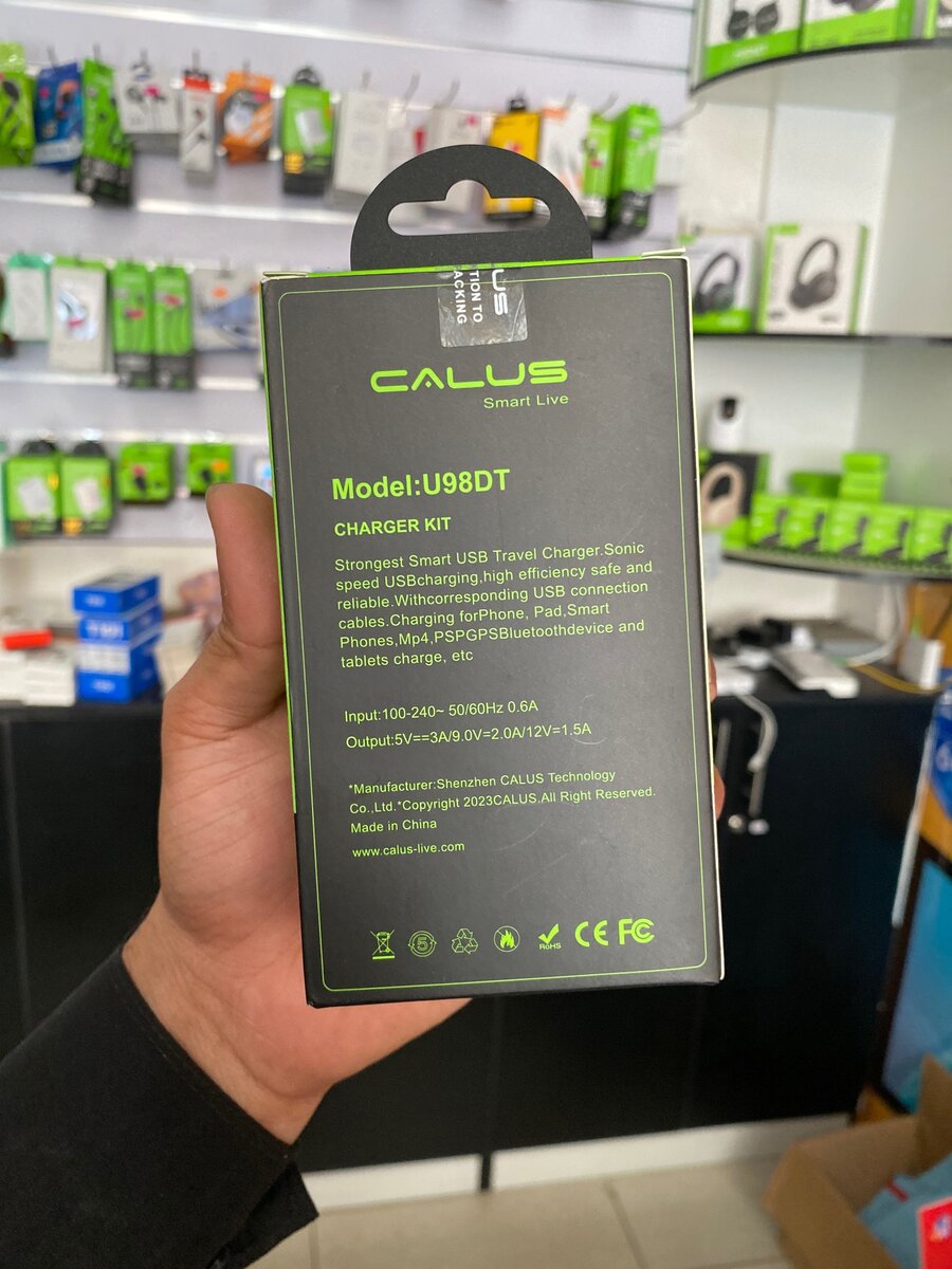 Calus Type-C 18watt fast charger