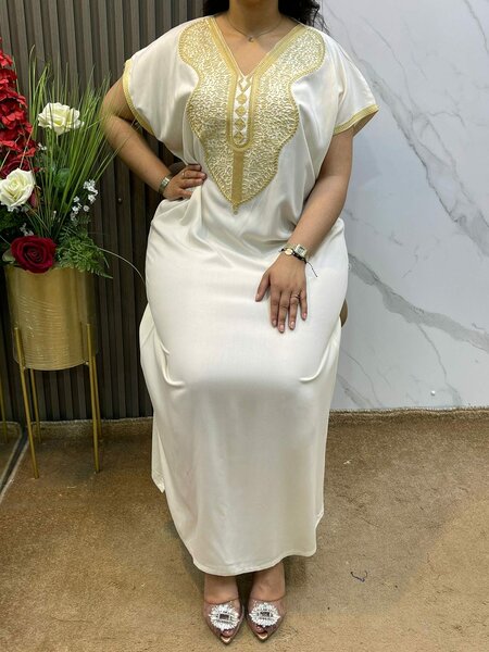 Boubous marocains en coton bien lourd