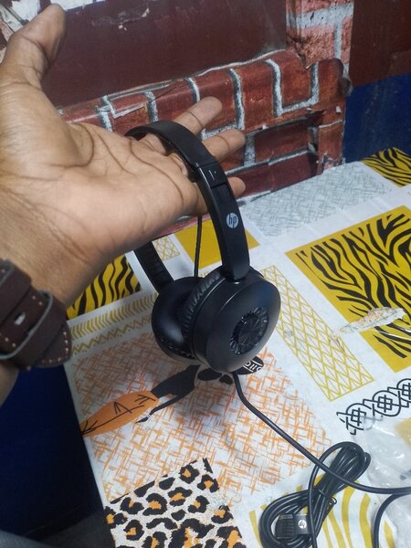 Casque avec microphone hp