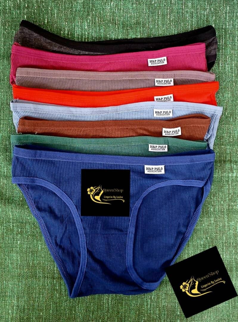 6 Culottes confort coton