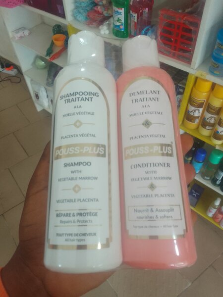 Shampooing et Après-shampooing Pouss Plus