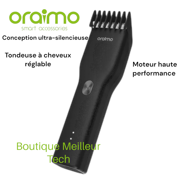 Oraimo Tondeuse à cheveux SmartClipper - Réglable