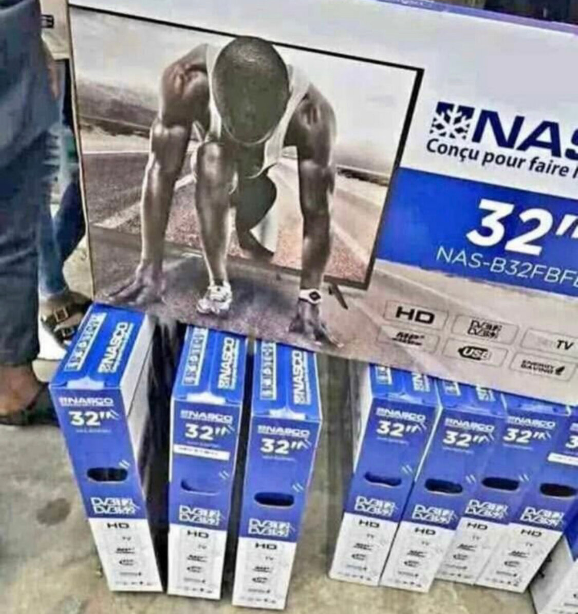 TV intelligente NASCO 32 pouces