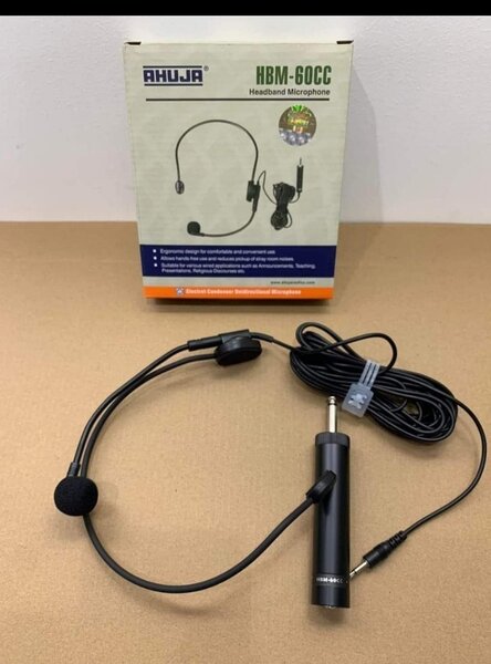 Microphone casque Ahuja HBM-60CC