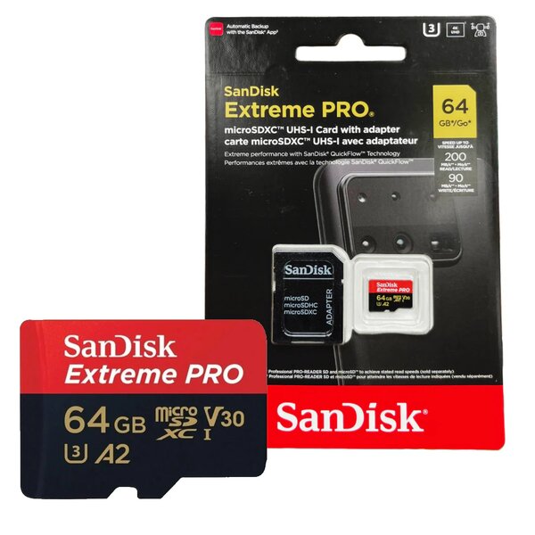 Carte mémoire SanDisk 64GB