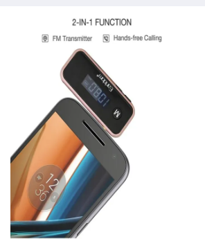 Universal Wireless FM Transmitter Audio Adapter Car Kit