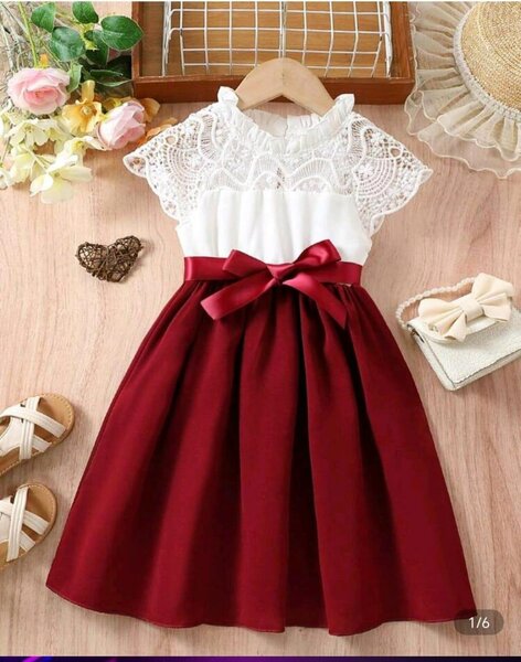 Robe Enfant Élégante Dentelle