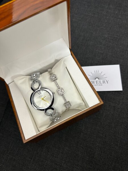 Watch and bracelet set