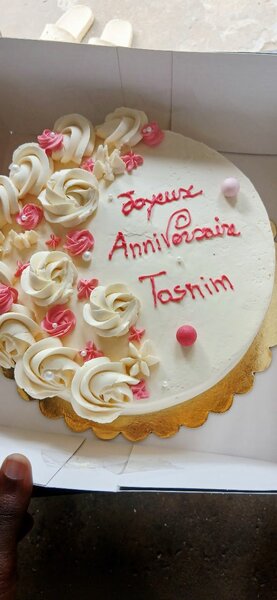 Gâteau d'anniversaire personnalisé