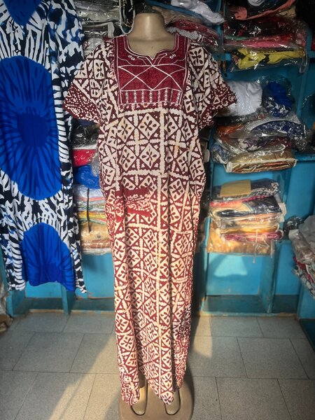 Robe longue bohème ethnique